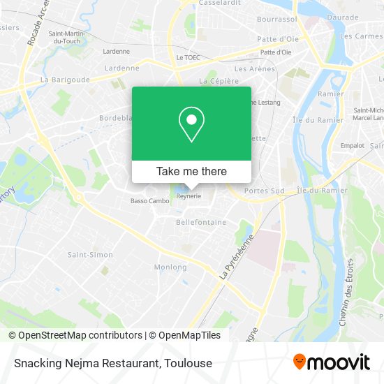 Snacking Nejma Restaurant map