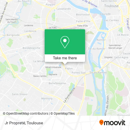 Jr Propreté map