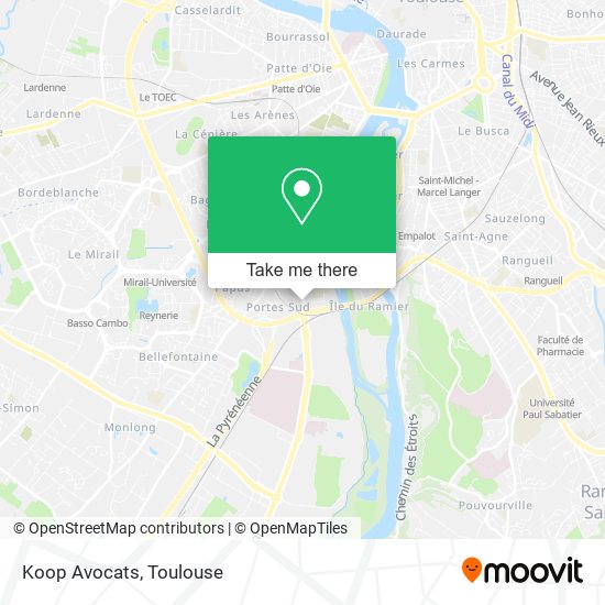 Koop Avocats map