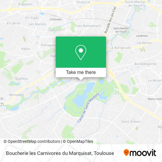 Boucherie les Carnivores du Marquisat map
