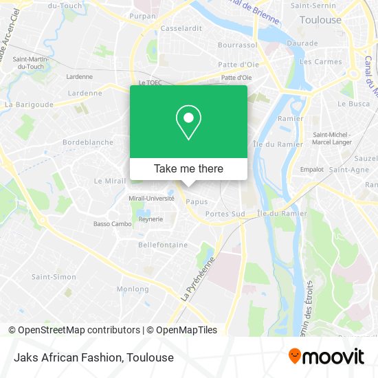 Jaks African Fashion map