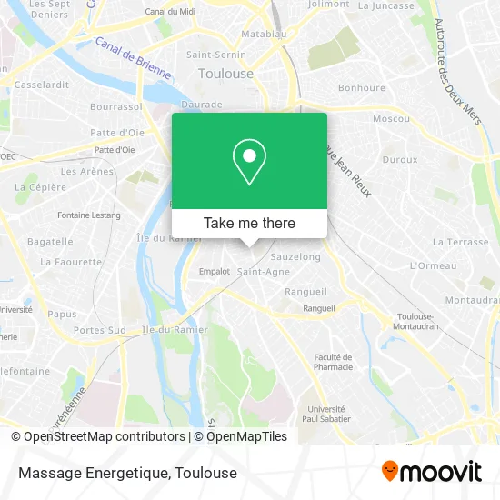 Massage Energetique map