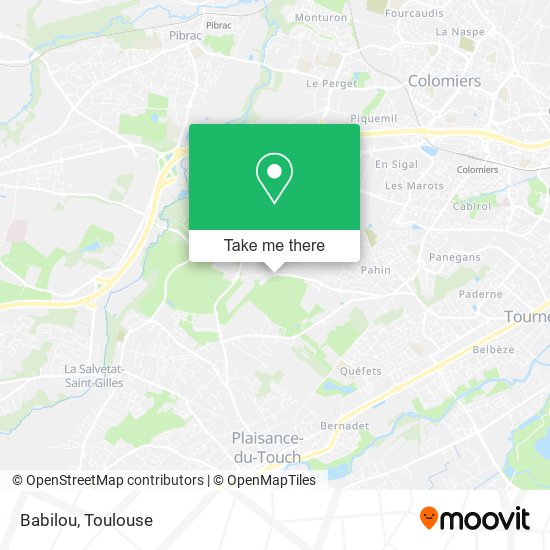 Babilou map