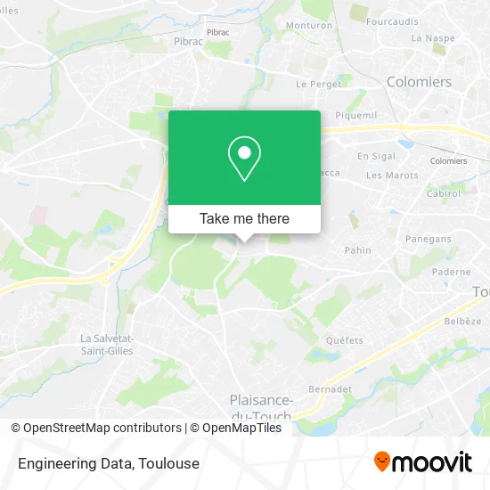 Engineering Data map