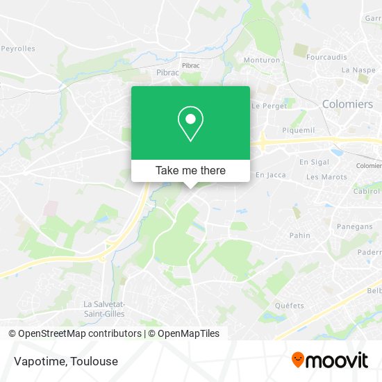 Vapotime map