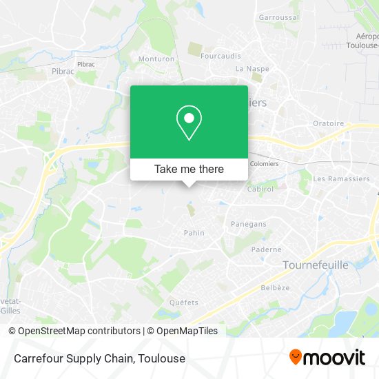 Carrefour Supply Chain map