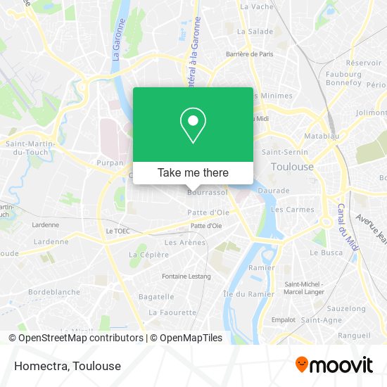 Homectra map