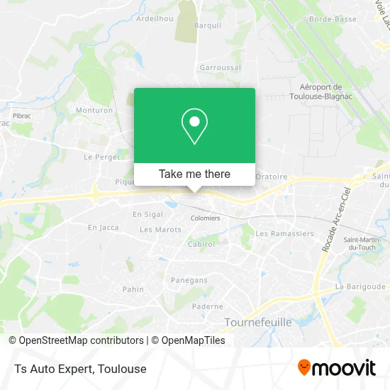 Ts Auto Expert map