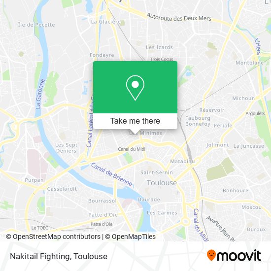 Nakitail Fighting map