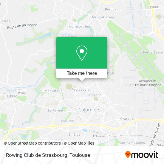 Rowing Club de Strasbourg map