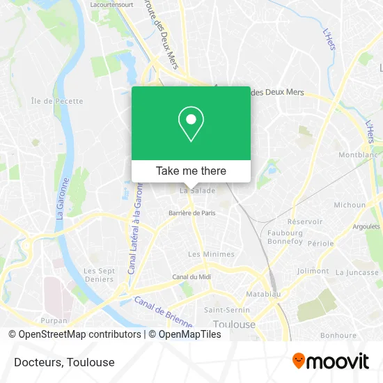 Docteurs map