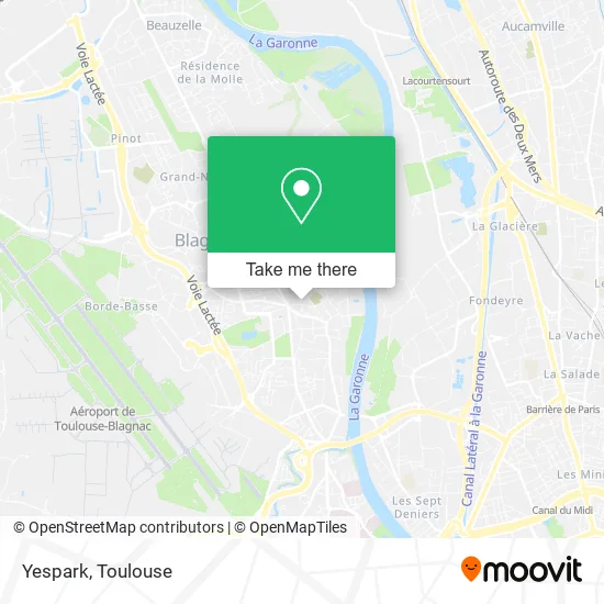 Yespark map