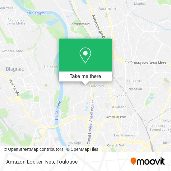 Amazon Locker-Ives map