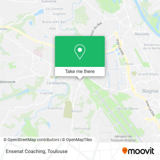 Ensenat Coaching map