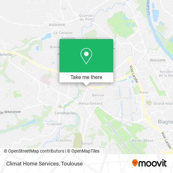 Climat Home Services map