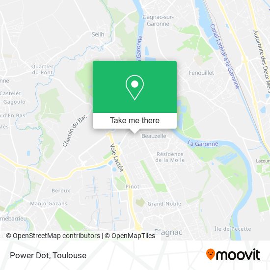 Power Dot map