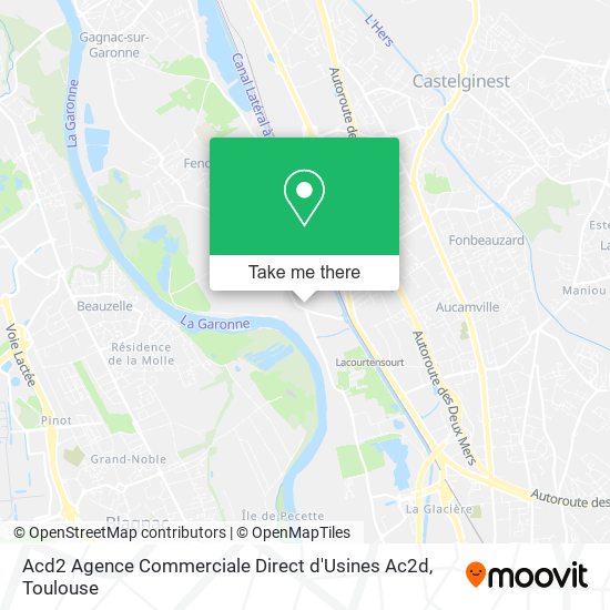 Acd2 Agence Commerciale Direct d'Usines Ac2d map