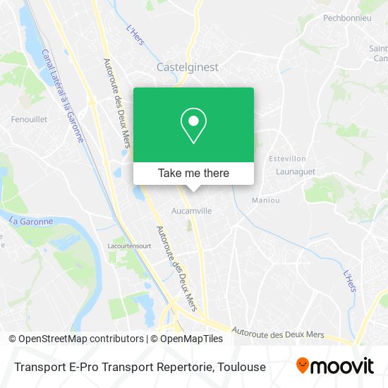 Transport E-Pro Transport Repertorie map