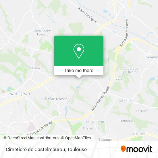 Cimetière de Castelmaurou map