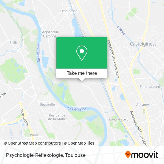 Mapa Psychologie-Réflexologie