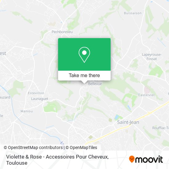 Violette & Rose - Accessoires Pour Cheveux map