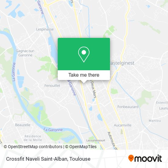 Crossfit Naveli Saint-Alban map