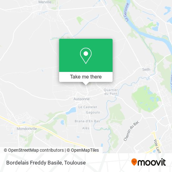 Bordelais Freddy Basile map
