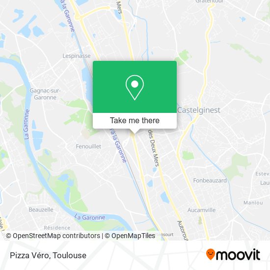 Pizza Véro map