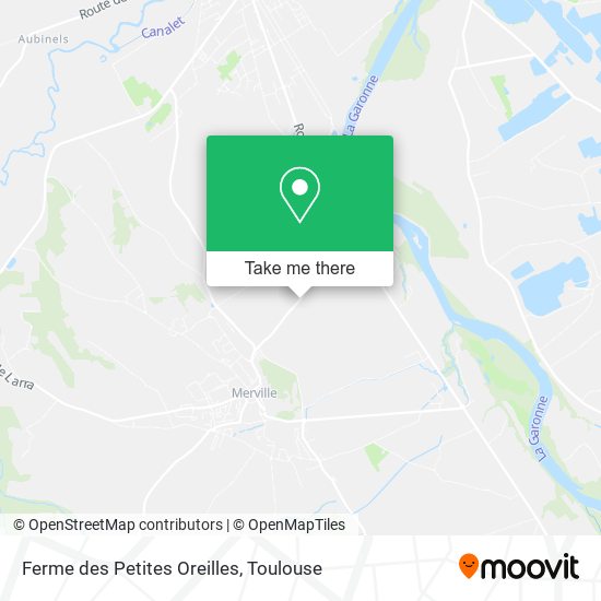 Ferme des Petites Oreilles map