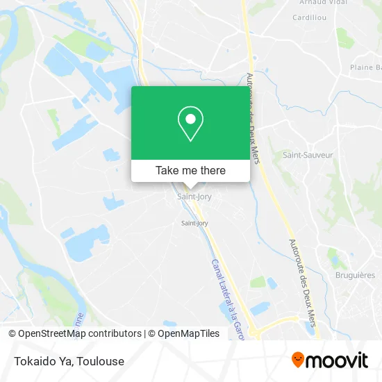 Tokaido Ya map