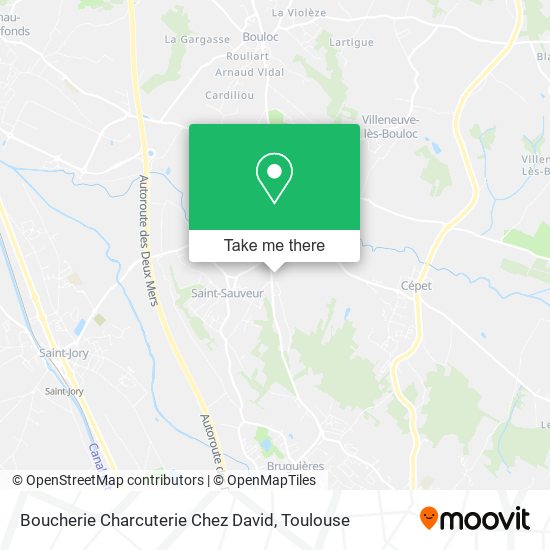 Boucherie Charcuterie Chez David map