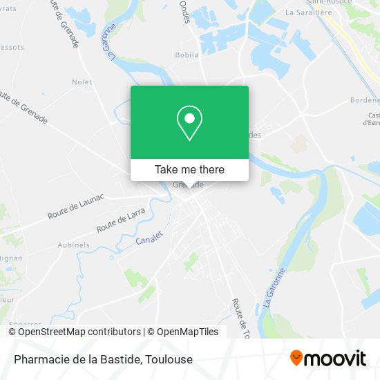 Pharmacie de la Bastide map
