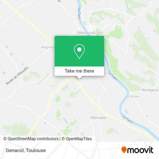 Genacol map