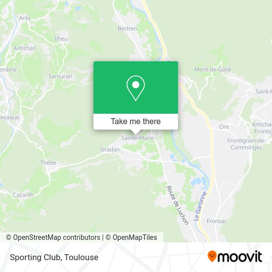 Sporting Club map