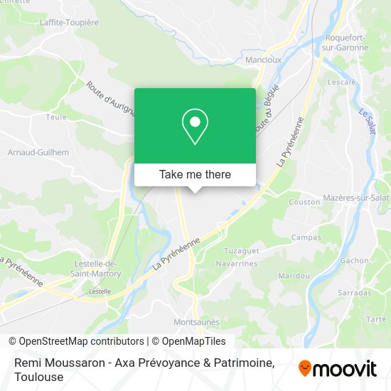 Remi Moussaron - Axa Prévoyance & Patrimoine map
