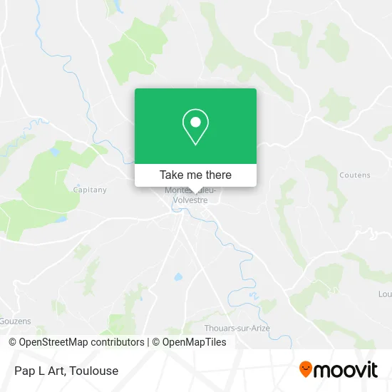 Pap L Art map