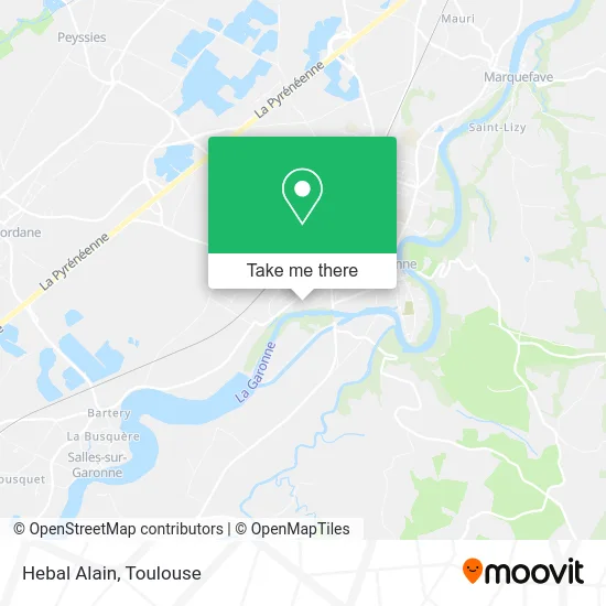 Hebal Alain map