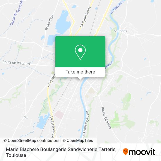 Marie Blachère Boulangerie Sandwicherie Tarterie map