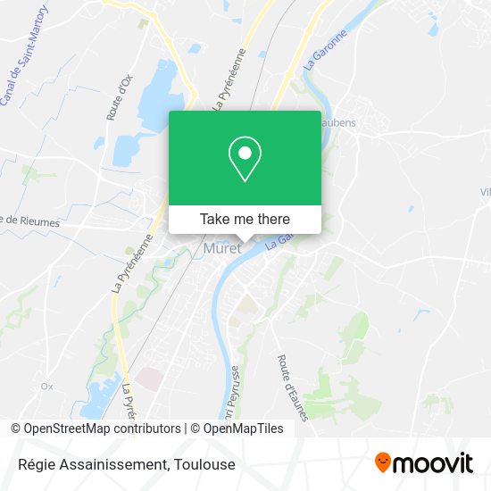 Régie Assainissement map