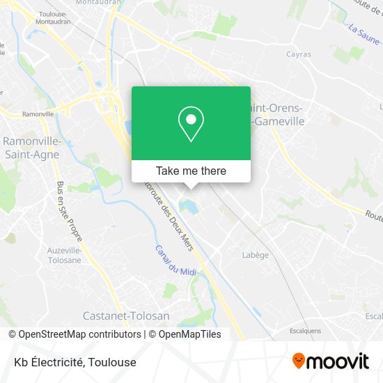 Kb Électricité map