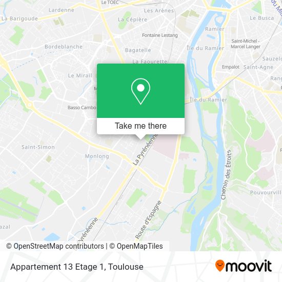 Appartement 13 Etage 1 map