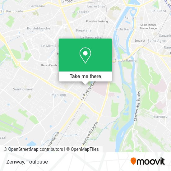 Zenway map