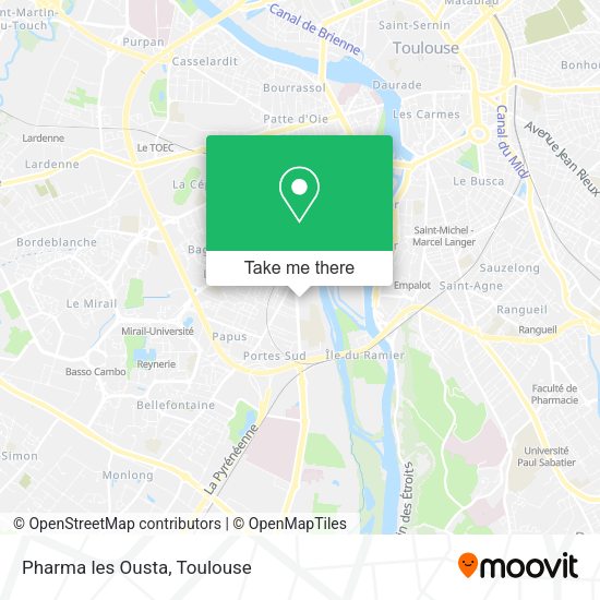 Pharma les Ousta map