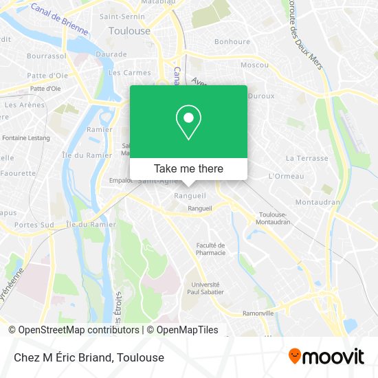 Chez M Éric Briand map