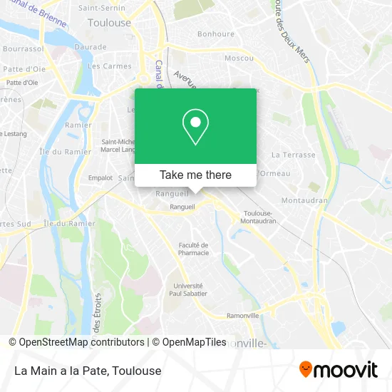 La Main a la Pate map