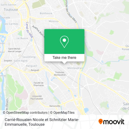 Carrié-Rioualen Nicole et Schnitzler Marie-Emmanuelle map
