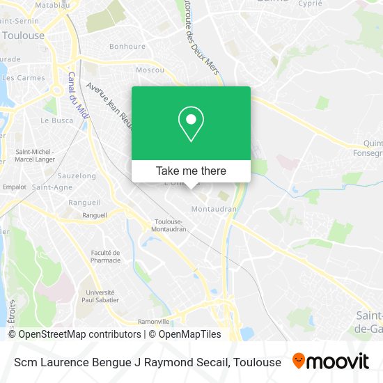Scm Laurence Bengue J Raymond Secail map