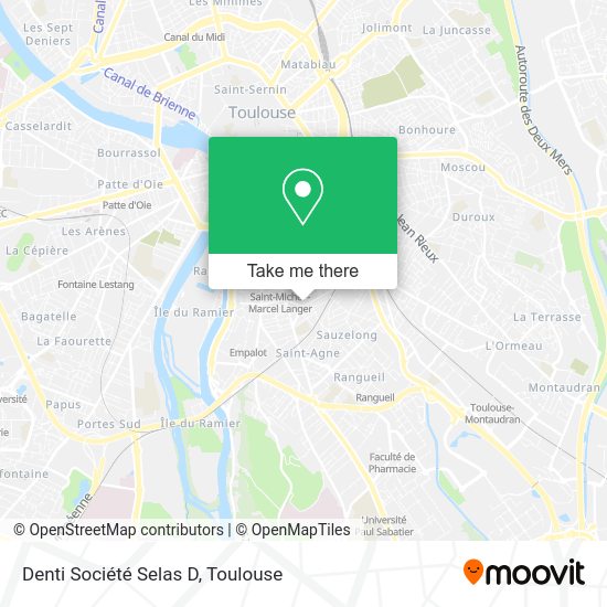 Denti Société Selas D map