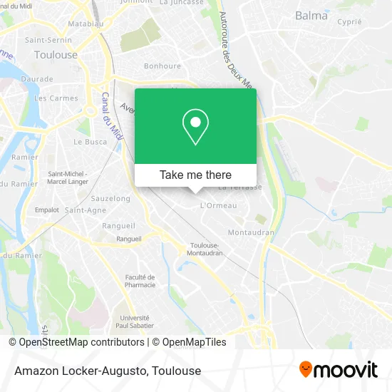 Amazon Locker-Augusto map