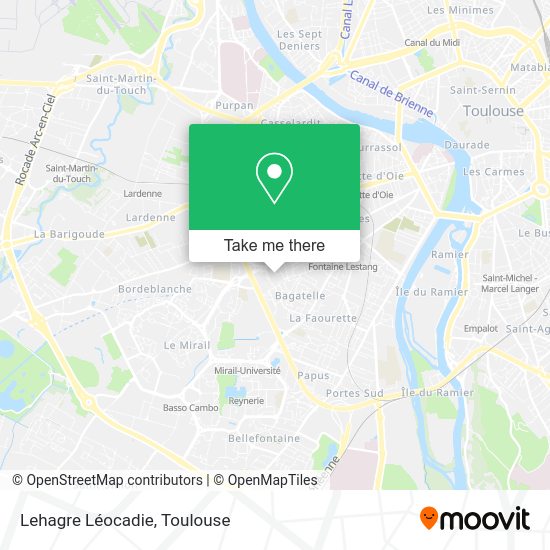 Lehagre Léocadie map